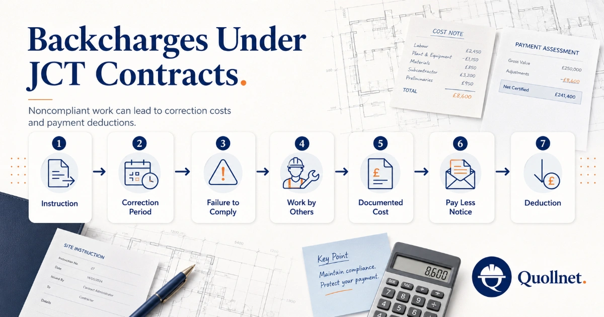 backcharges under jct contracts quollnet