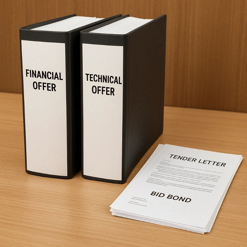 Construction Tender Progress Log Template image