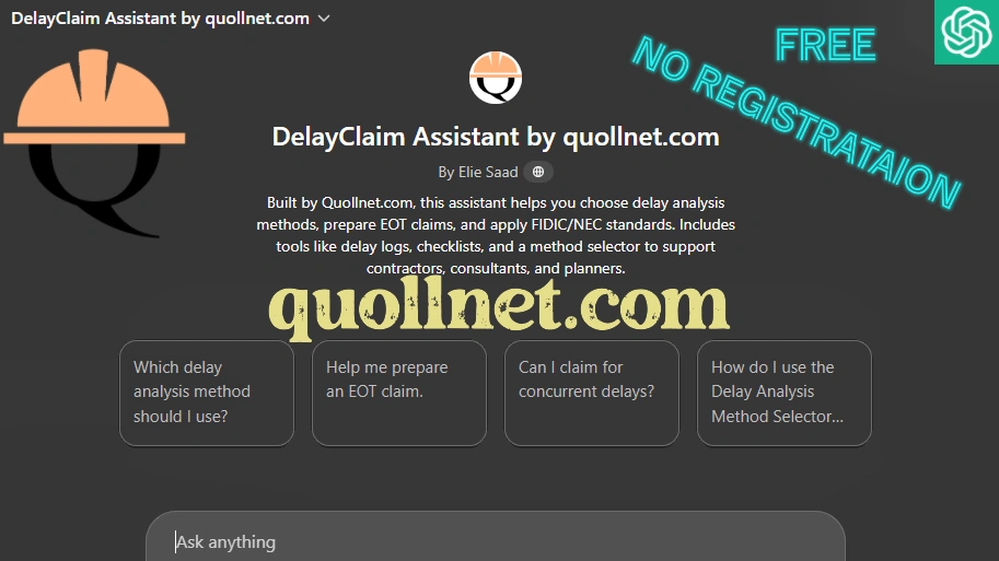 delay analysis claim ai gpt quollnet