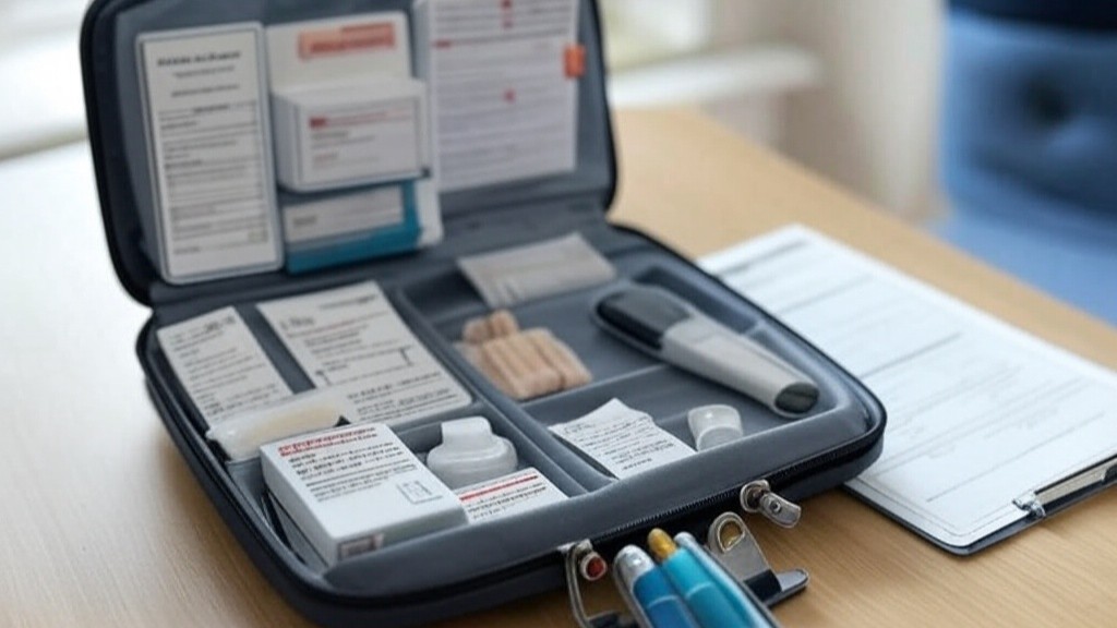 first aid kit organized checklist