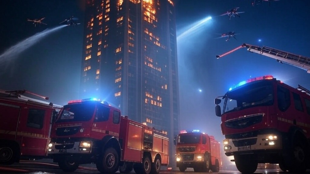 technologie de lutte contre l'incendie