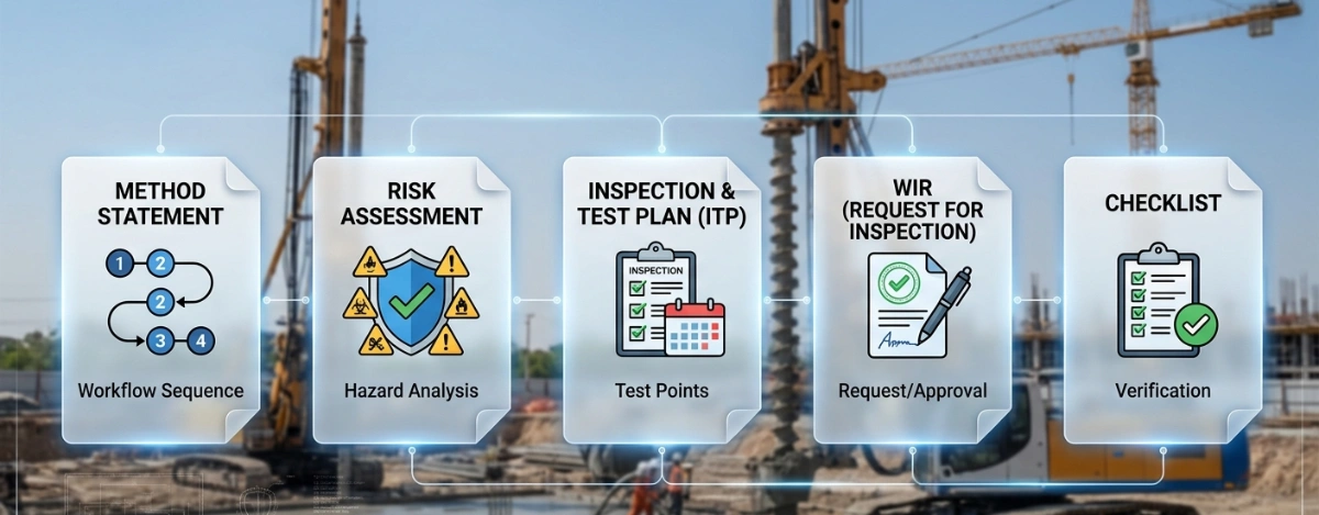 Method Statement Vs Risk Assessment Vs Itp: What To Include Before Submission