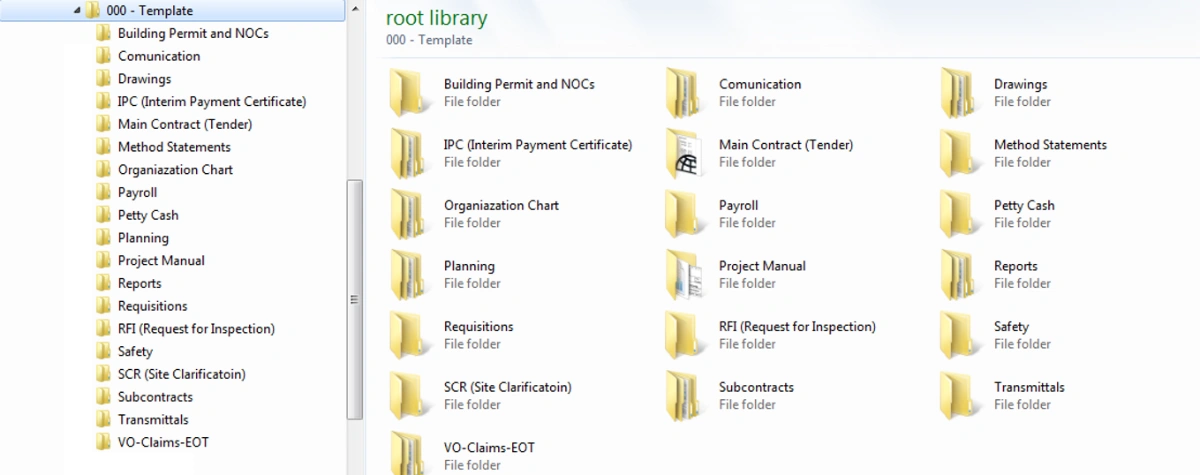 filing system folders example by quollnet