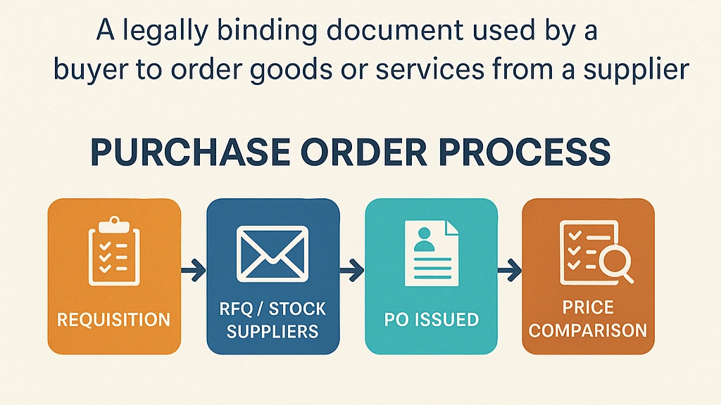 purchase order workflow quollnet