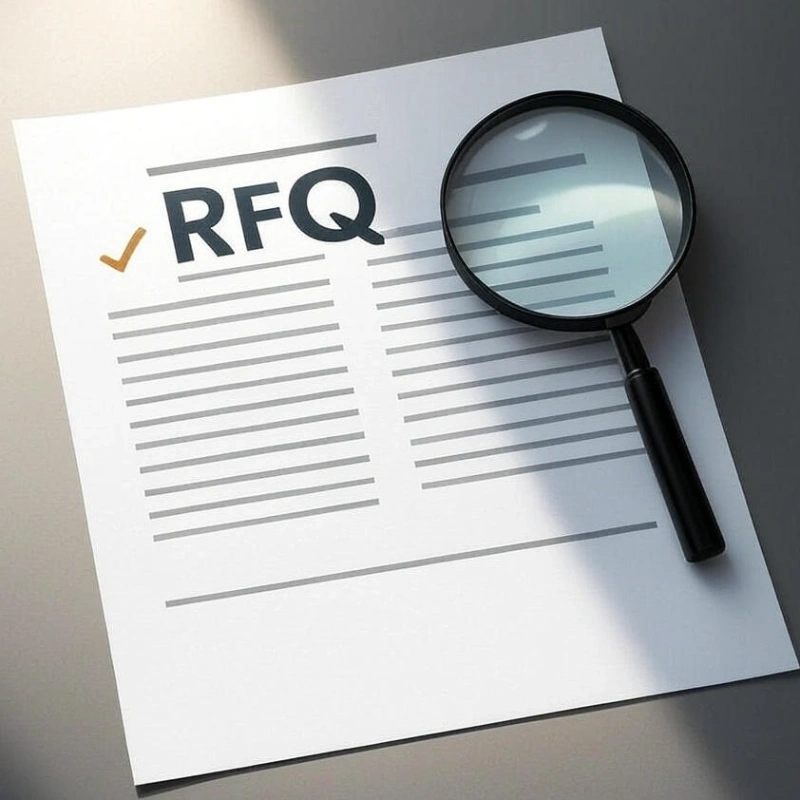 Request For Quotation Rfq Form Template image
