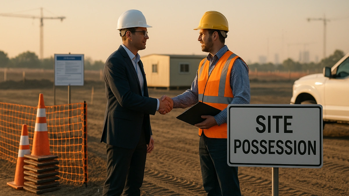 Site Handover Accessible Site Letter Checklist image