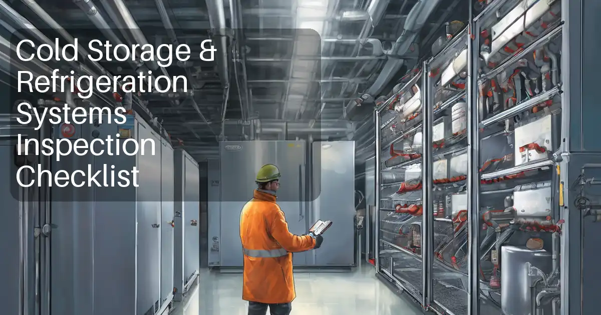 Cold Storage & Refrigeration Systems Inspection Checklist image