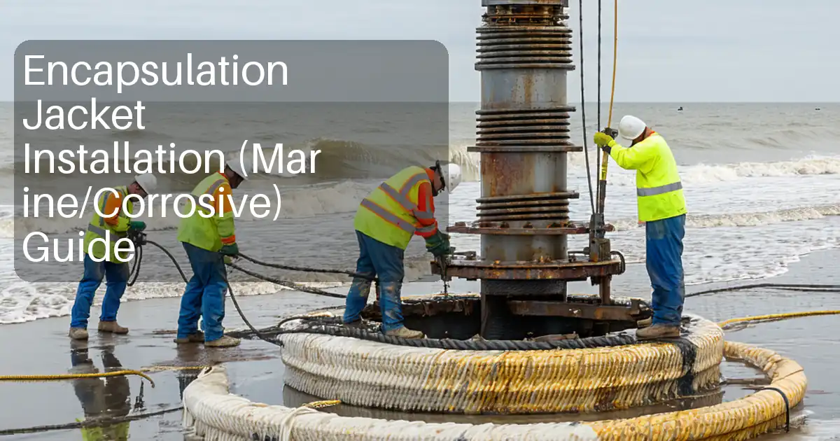 Encapsulation Jacket Installation (Marine/Corrosive) Guide image