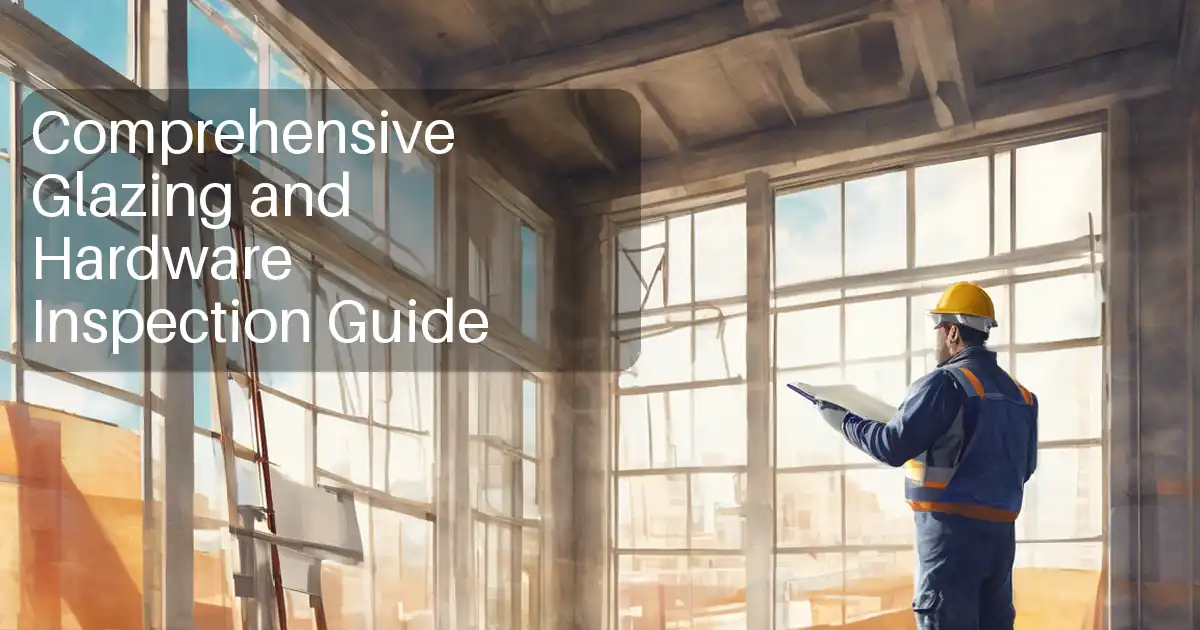 Comprehensive Glazing and Hardware Inspection Guide image