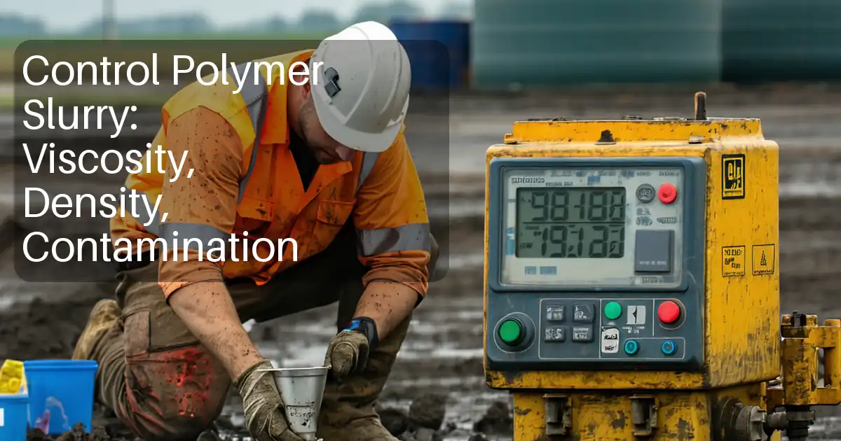 Control Polymer Slurry: Viscosity, Density, Contamination image