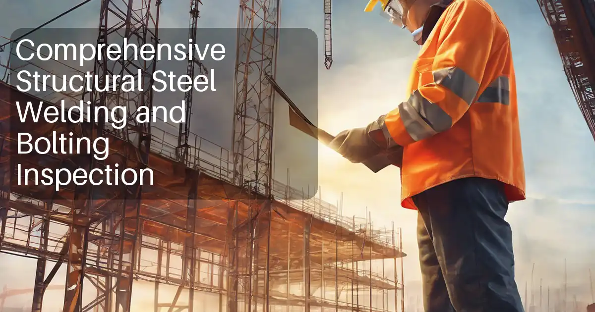 Comprehensive Structural Steel Welding and Bolting Inspection image