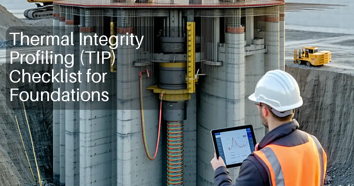 Thermal Integrity Profiling (TIP) Checklist for Foundations image
