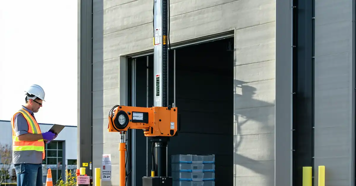 Test façade anchor pull-out resistance in representative image