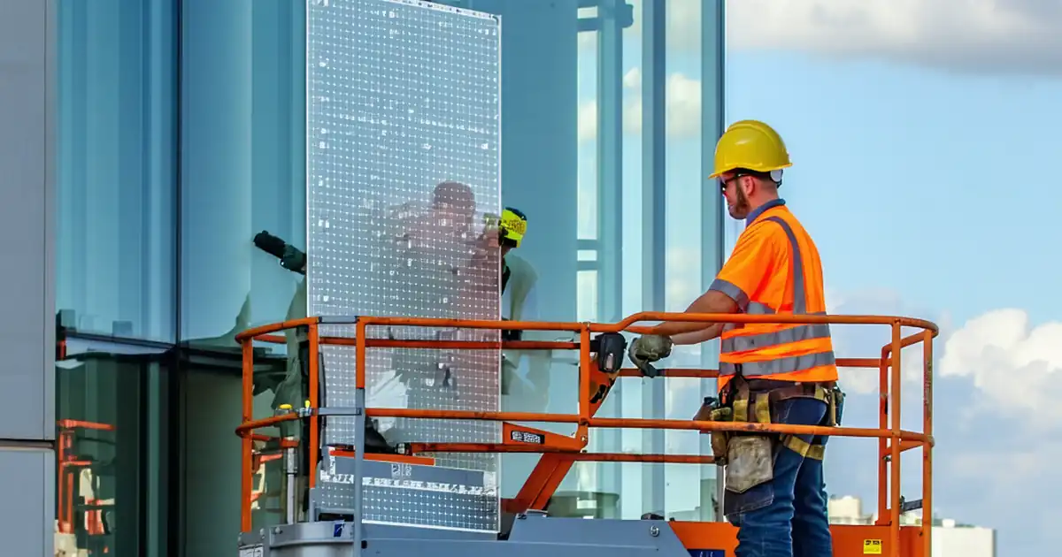 Inspect Façade Glass Quality: Scratches, Chips, Distortion image