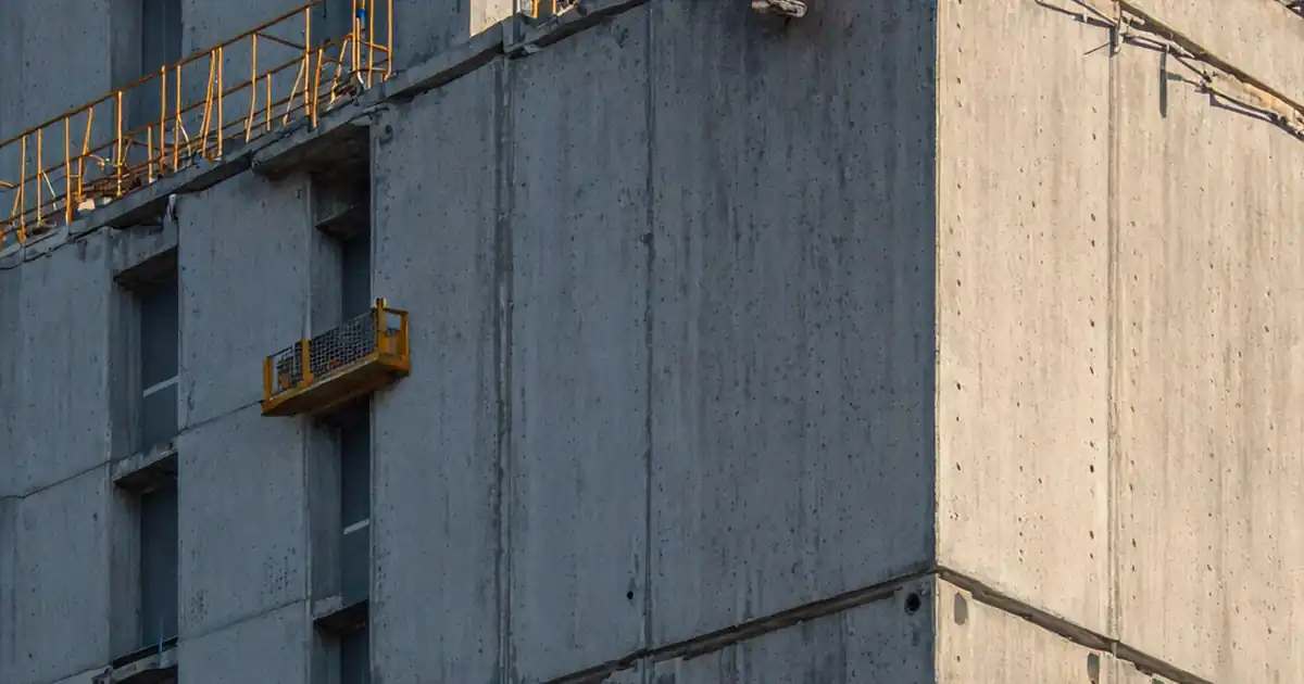 Review façade precast panel support and erection tolerances image