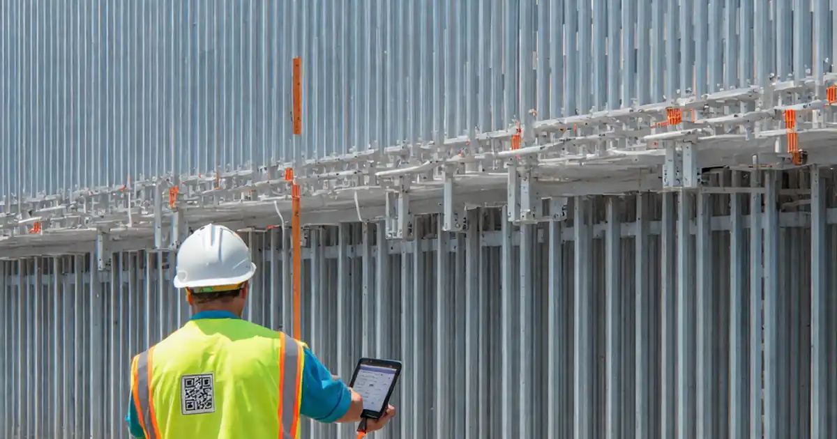 Inspect aluminum cladding support framing pre panel install image