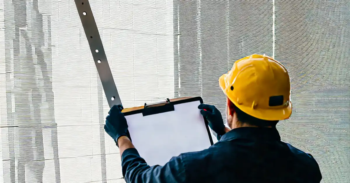Inspect Aluminum Composite Panel Flatness & Oil-Canning image