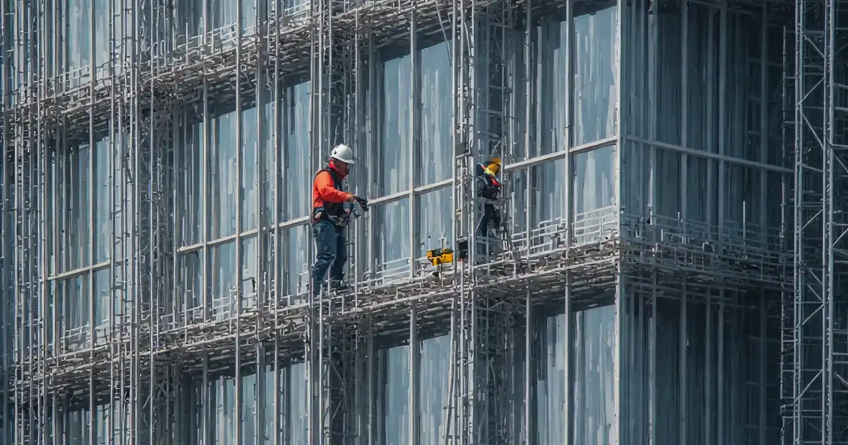 Inspect Curtain Wall Interface with Steel Support Framing image