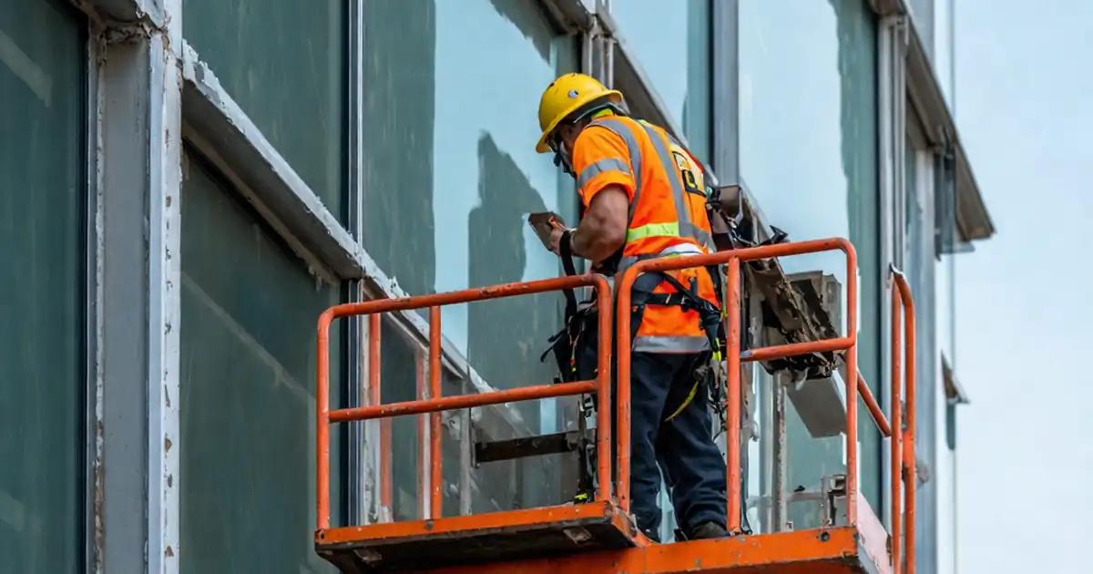 Inspect Curtain Wall Perimeter Sealant & Backer Rod image