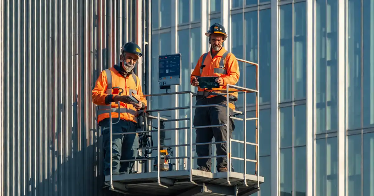 Inspect dynamic façade louver synchronization and control logic image