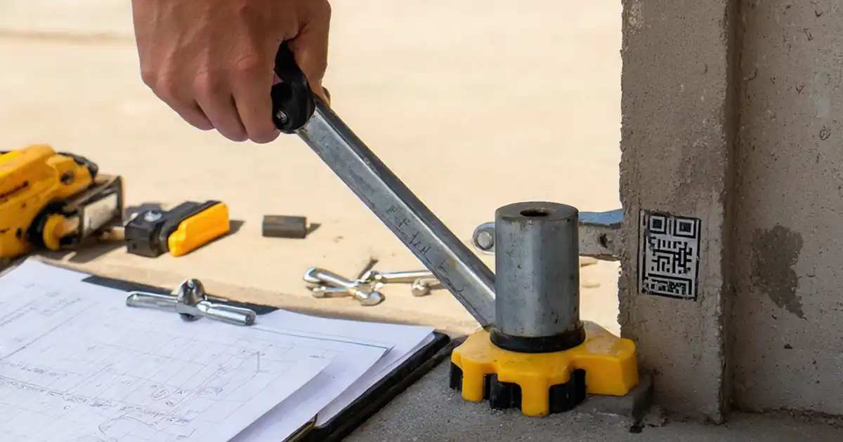 Inspect Façade Bracket Torque Verification Records Checklist image