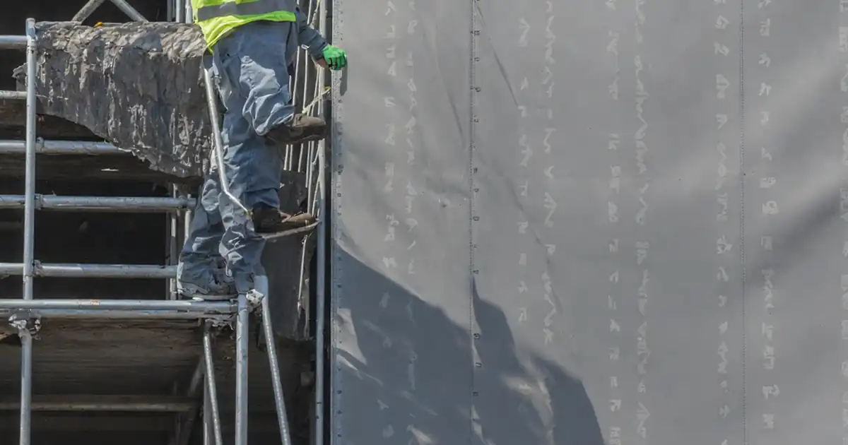 Inspect façade breather membrane installation & la