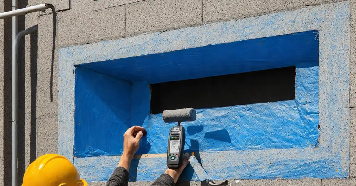 Inspect Punched Window Perimeter Sealant & Waterproofing image
