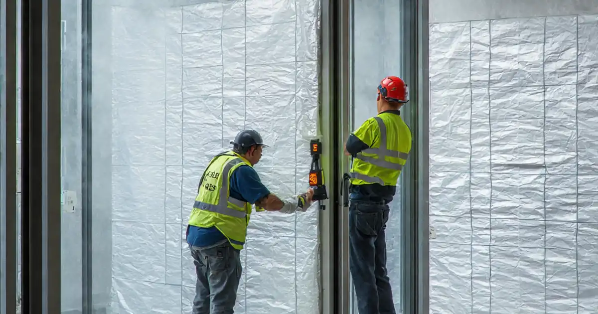 Inspect smoke barrier continuity at façade interfaces image