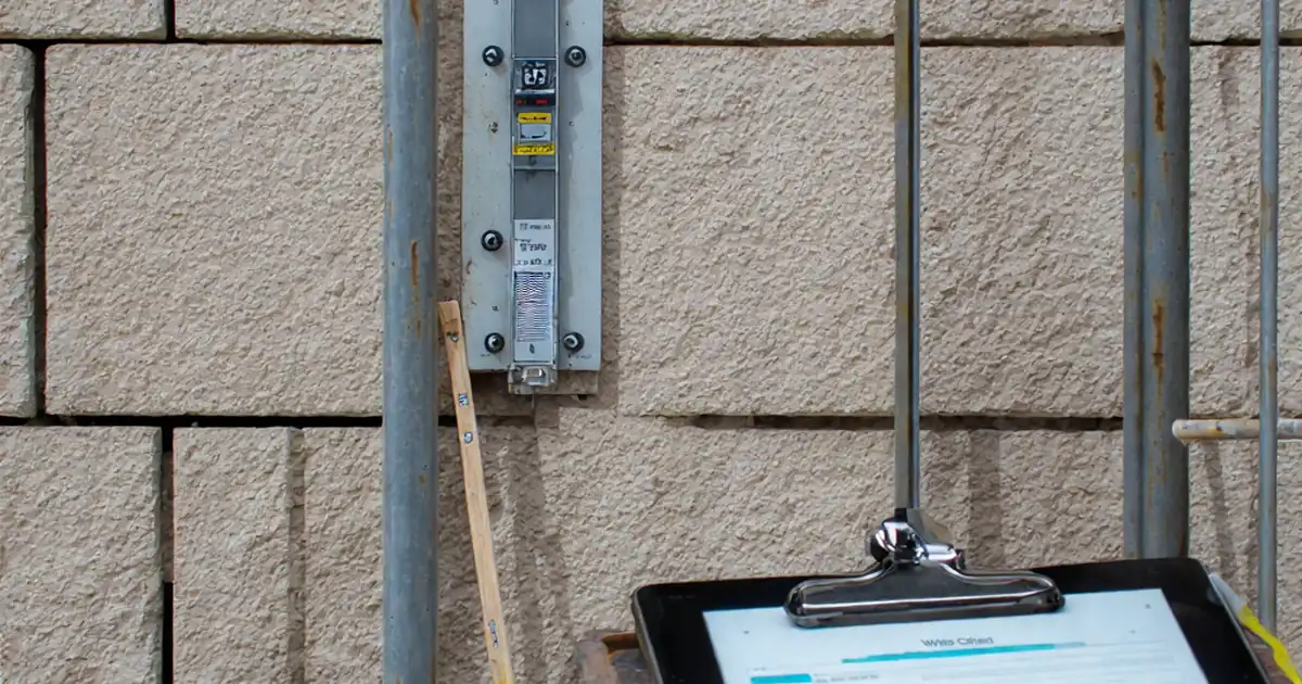 Inspect Stone Cladding Panels: Line, Level, Joint Width image