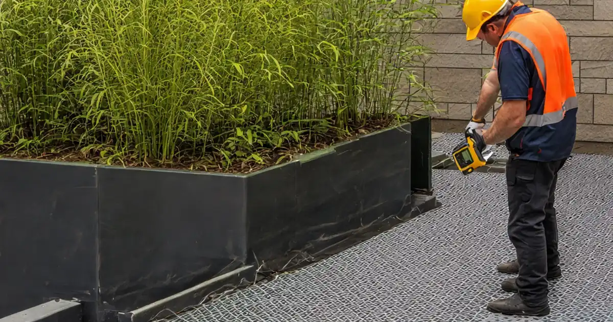Inspect Waterproofing at Planter-to-Façade Interfaces image