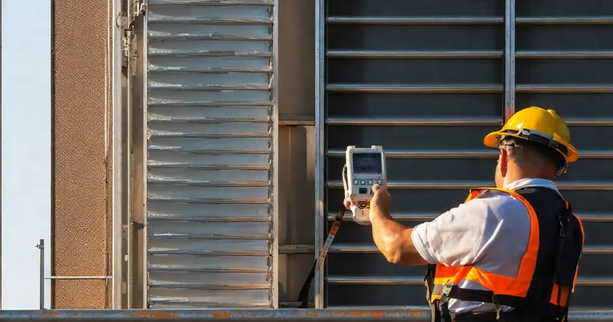 Operable Louver Installation and Movement-Clearance Inspection Checklist