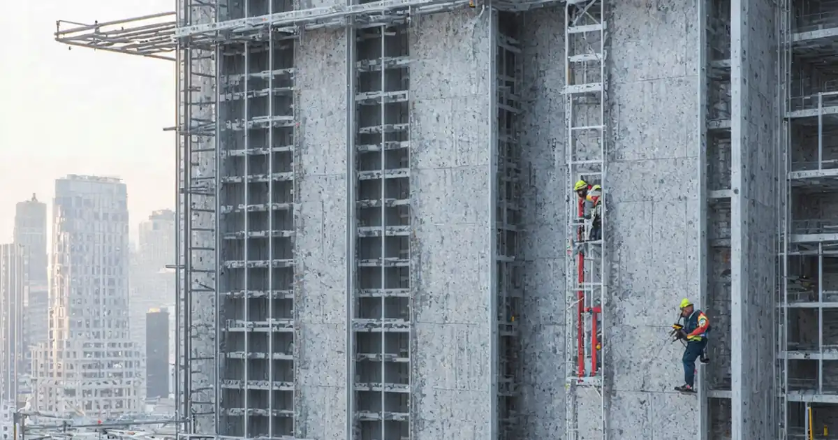 Review façade stone cladding support and panel restraint image