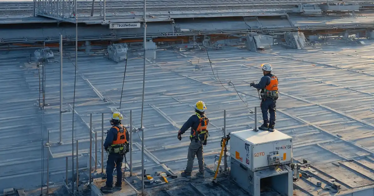 Test façade cleaning-access provisions and safe-reach zones image