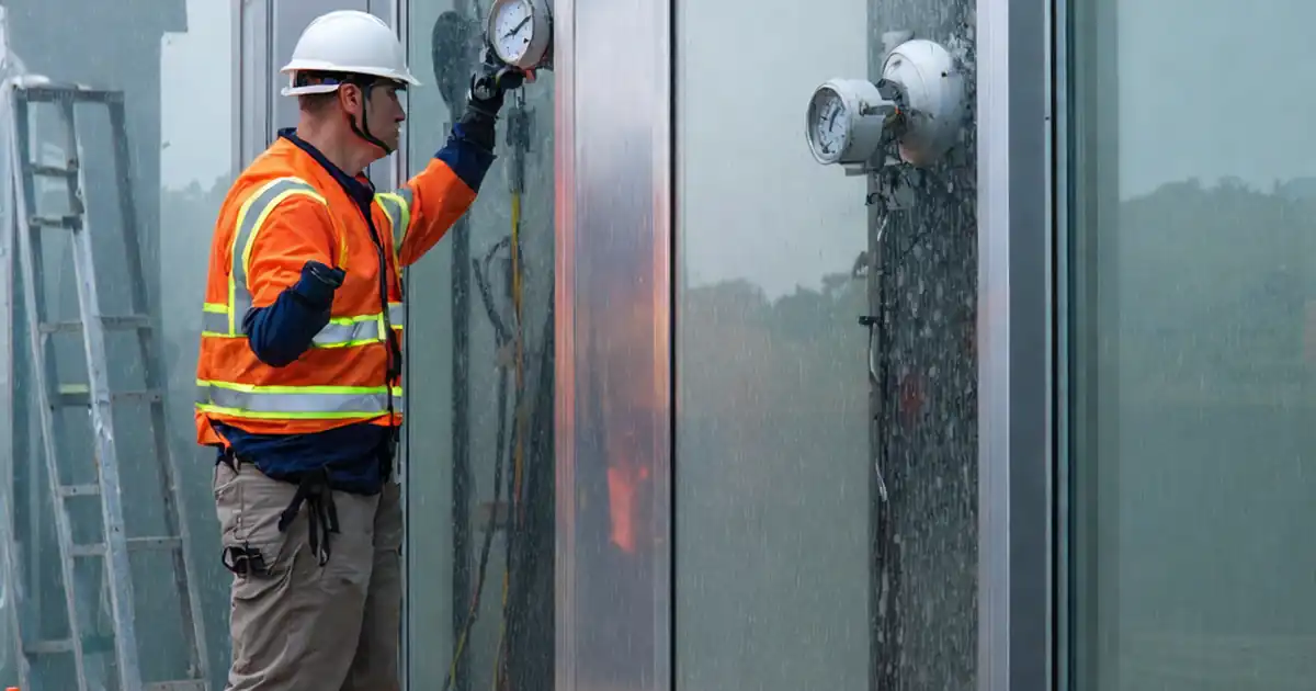 Testing Façade Operable Vents for Actuation and Weather Sealing