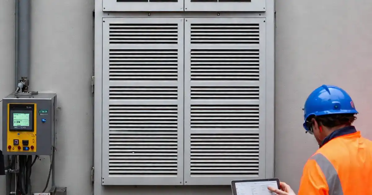 Test louver assemblies for water ingress & drainage control image