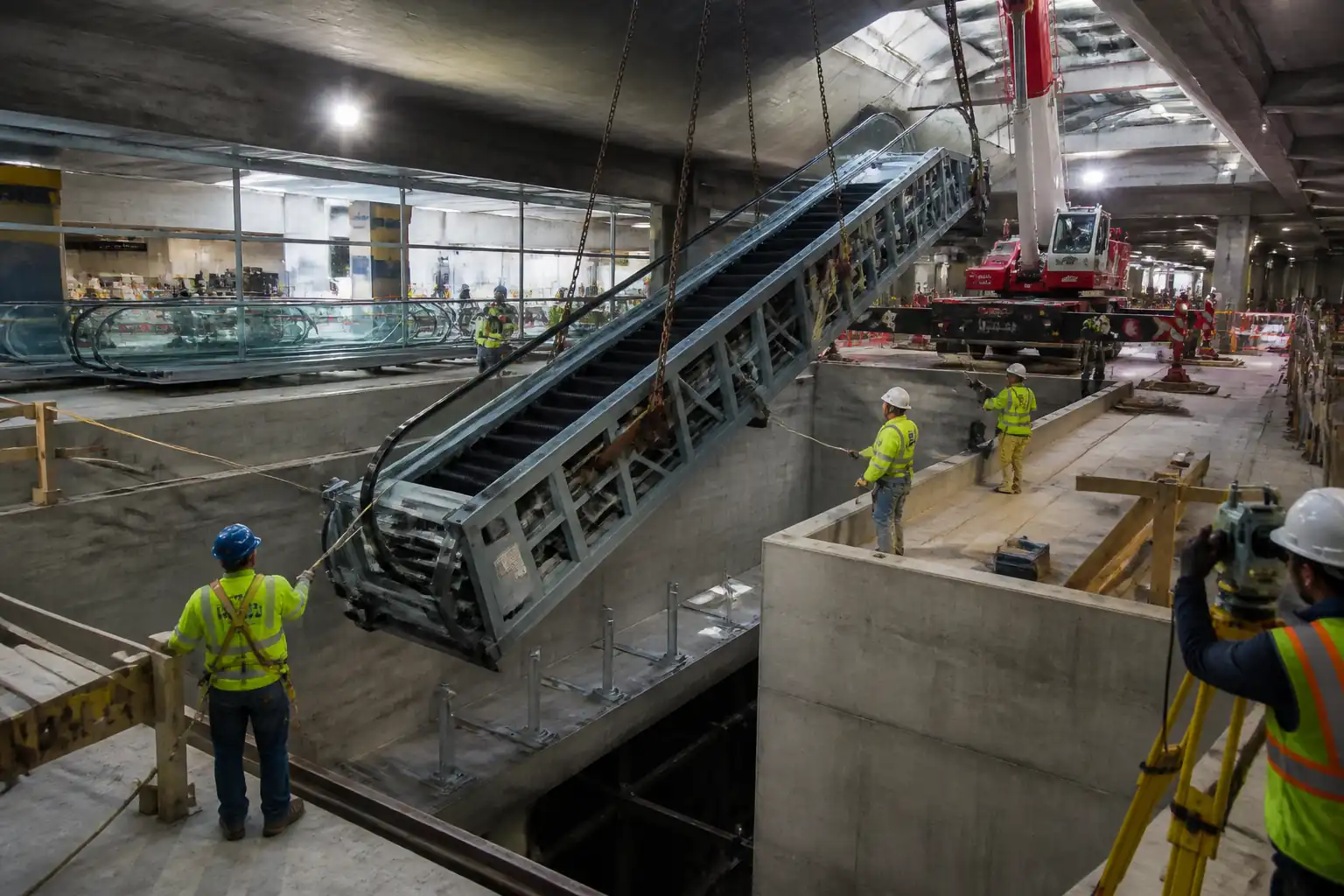 Method Statement – Heavy-Duty Escalator Installation (Transit/Commercial Building) – Method Statement