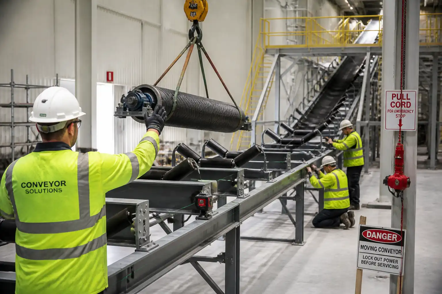 Method Statement – Installation of Industrial Conveyor System (Mechanical, Electrical & Functional Testing) – Method Statement