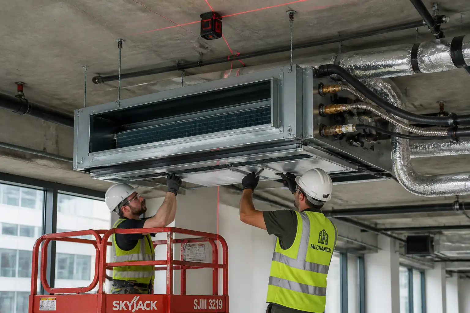 Method Statement: Installation of Ceiling-Suspended Fan Coil Units (FCUs) – Method Statement