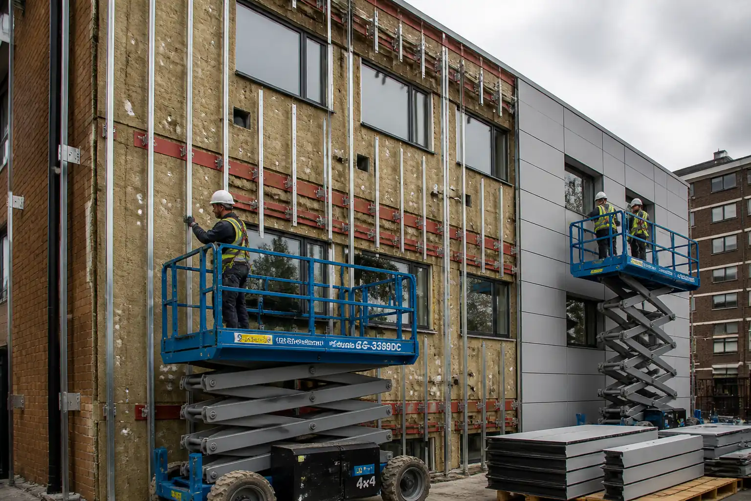 Method Statement: Facade Retrofit Overcladding for Thermal Upgrade – Method Statement