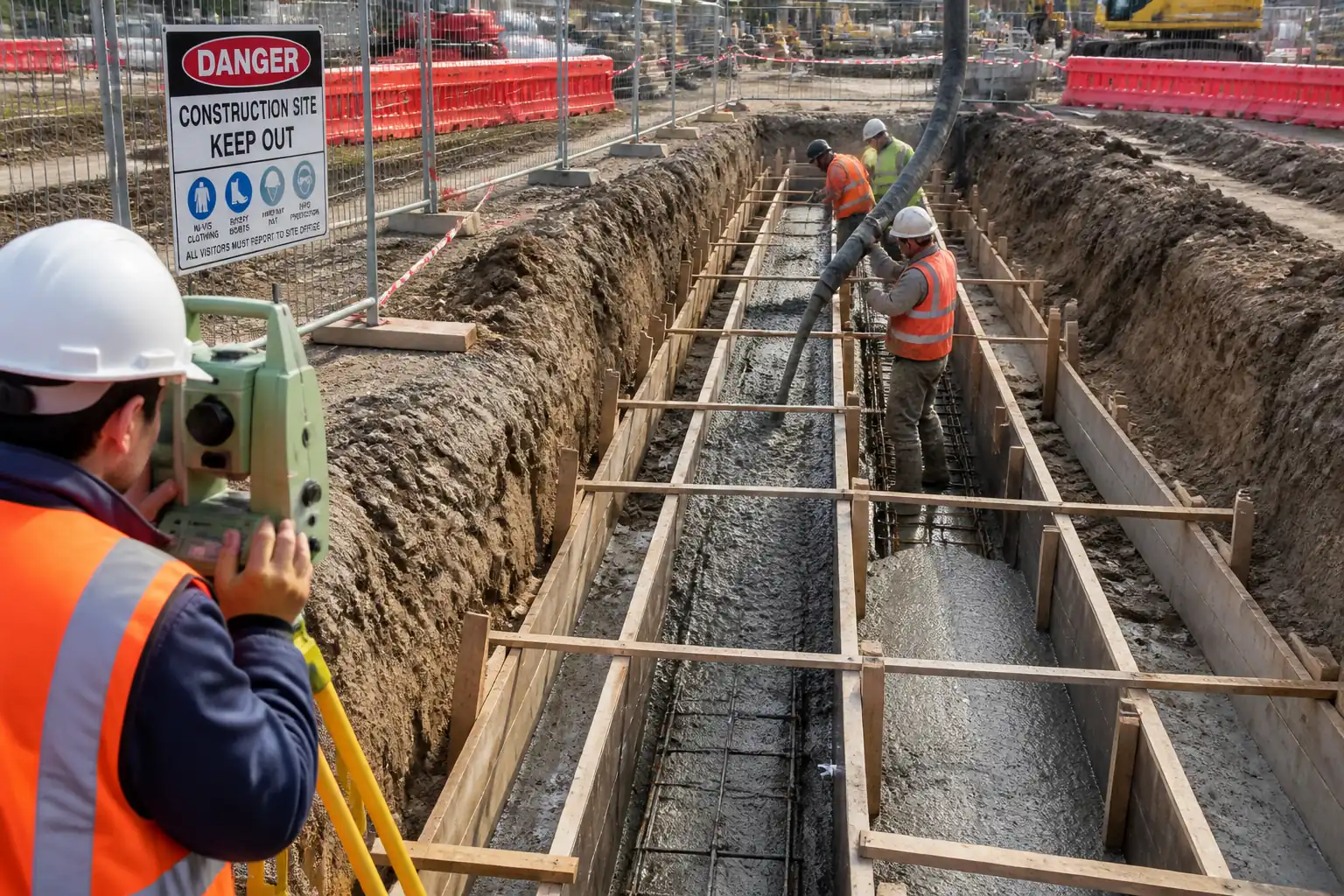 Method Statement – Strip Footing Construction (Excavation to Waterproofing) – Method Statement