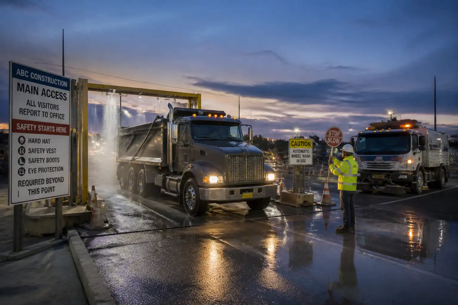 Method Statement: Site Main Access Gate Traffic Control for Heavy Construction Vehicles – Method Statement