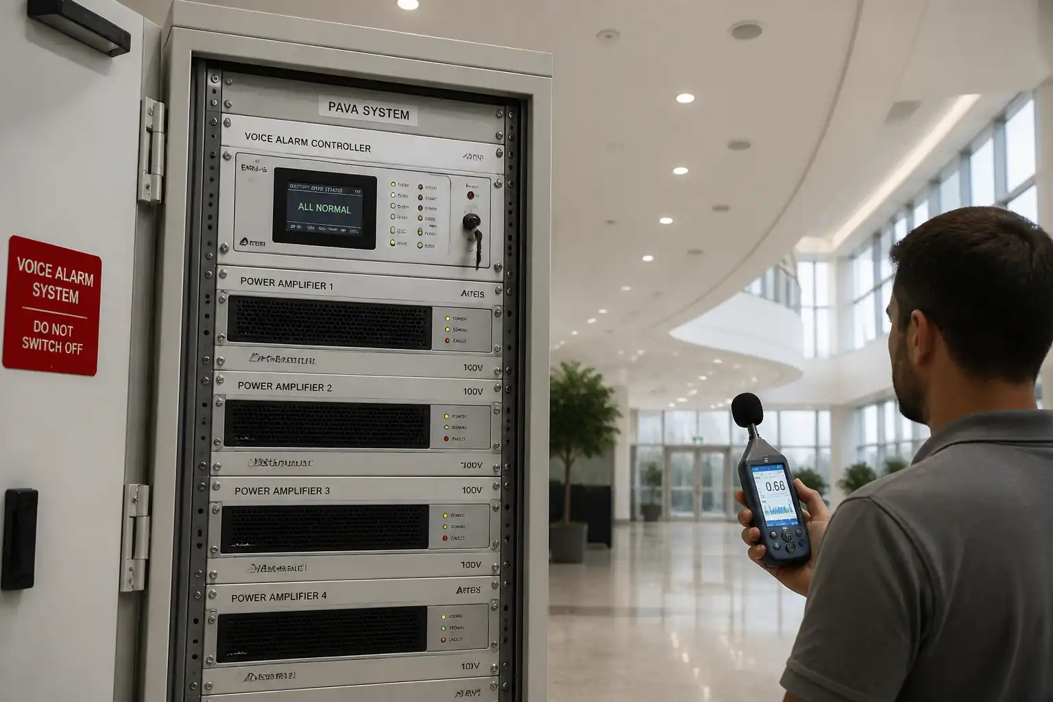 Method Statement: Public Address & Voice Alarm (PAVA) System Installation, Configuration, Testing and Commissioning – Method Statement