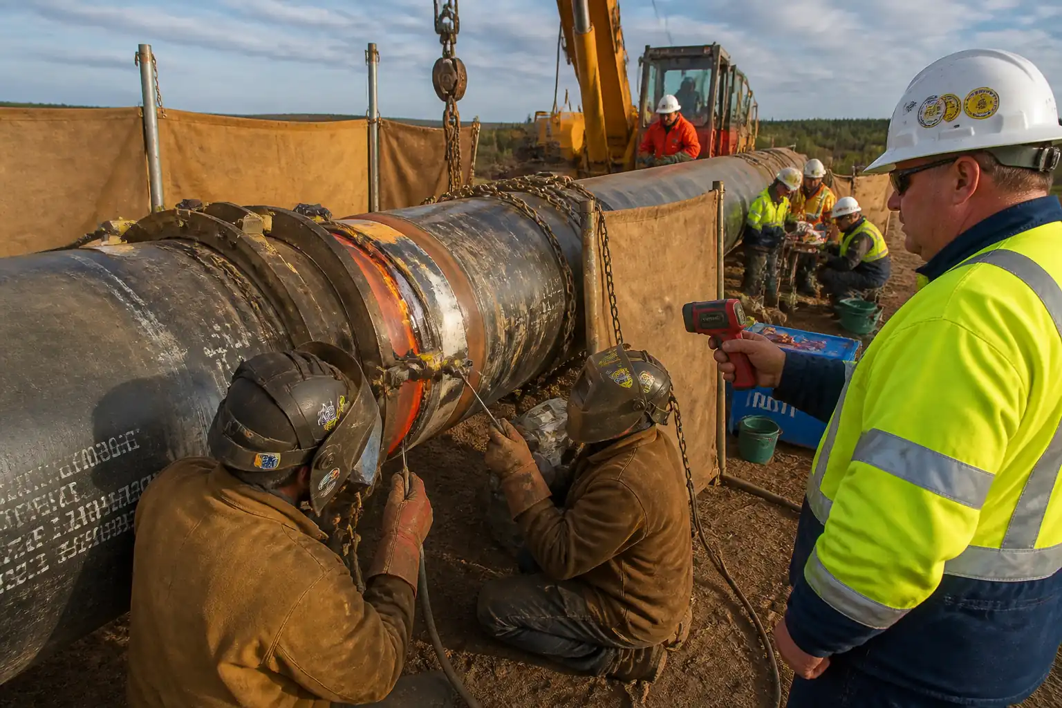 Method Statement – Oil & Gas Pipeline Welding Works (WPS, Welder Qualification, Fit-Up, Preheat, Welding, NDT, Repairs, Traceability) – Method Statement
