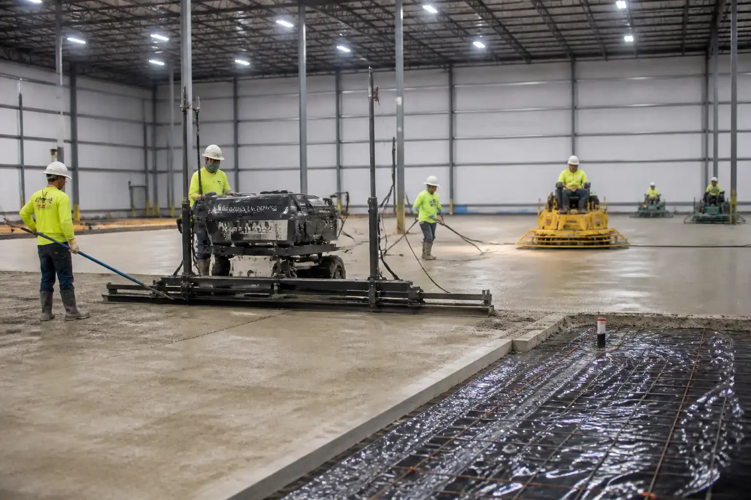 ITP: Internal Slab-on-Grade Concrete Placement and Finishing