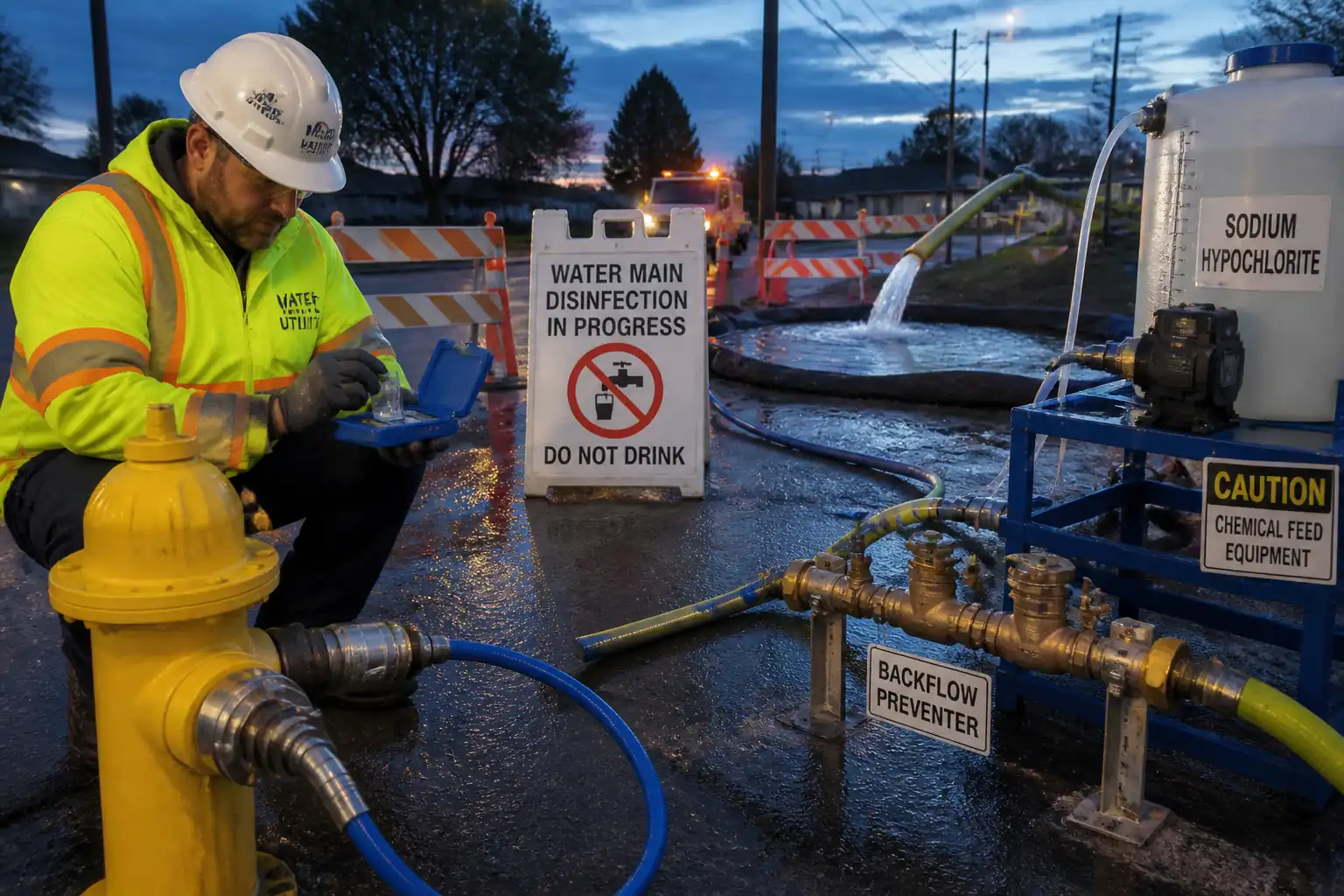 Method Statement: Chlorination and Disinfection of New Potable Water Mains – Method Statement