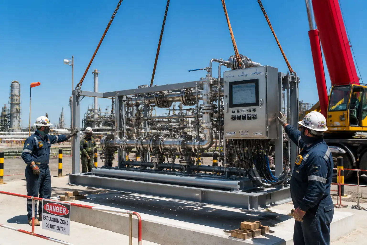 Method Statement: Metering Skid Installation for Oil & Gas Service – Method Statement
