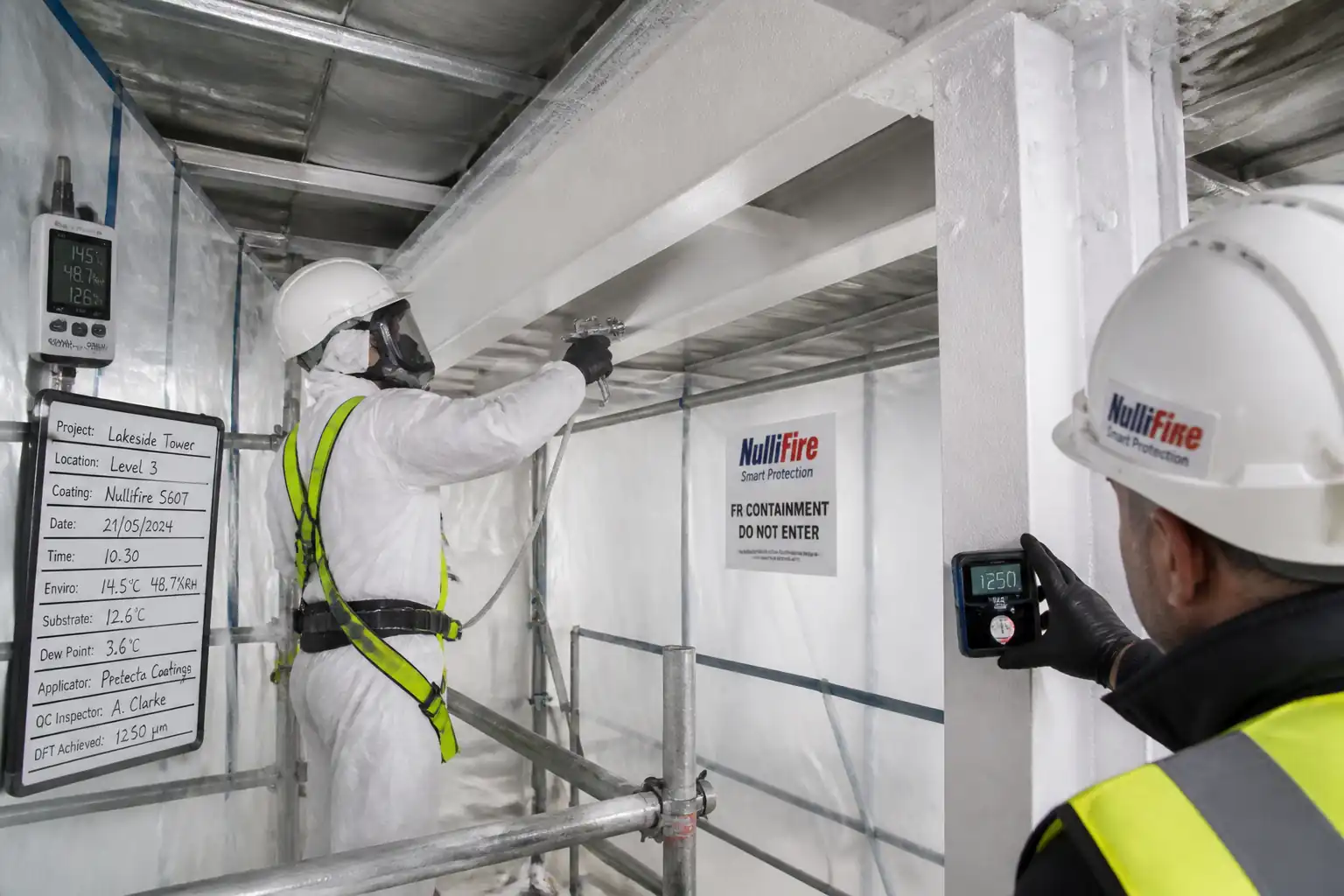 Method Statement: Intumescent Fire-Protective Coating to Internal Structural Steelwork – Method Statement