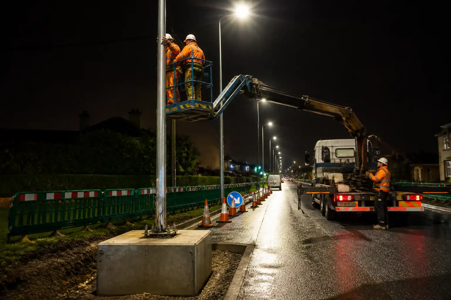 Method Statement – Installation of Street Lighting