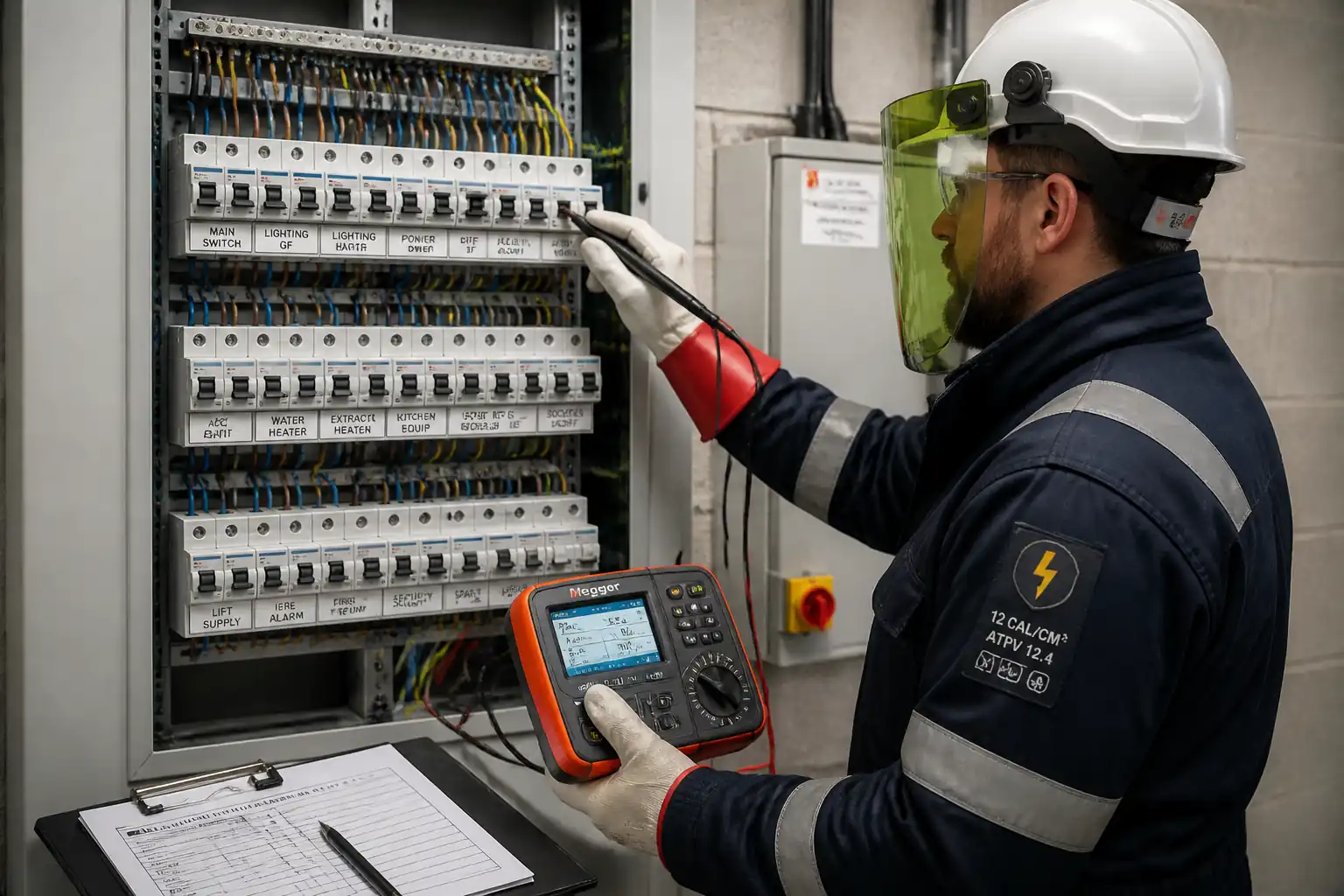 Method Statement – Final Electrical Circuit Testing for Building Handover – Method Statement