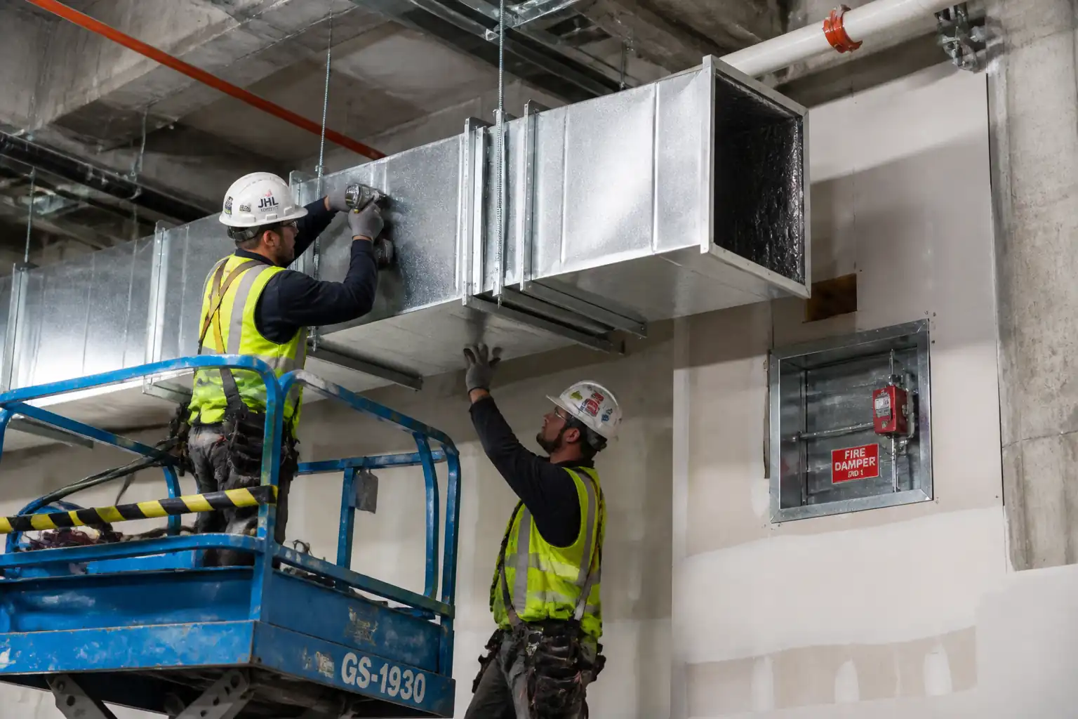 Method Statement: Fabrication and Installation of Rectangular Galvanized Iron (GI) Ductwork – Method Statement